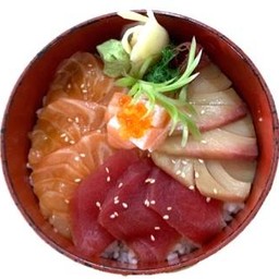 ข้าวแซลมอน,ทูน่า,ฮามาจิ