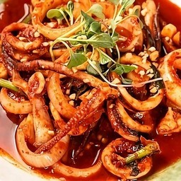 Spicy stir fried SQUID ผัดปลาหมึกเผ็ด