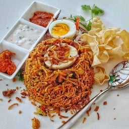 Egg Biryani original hyderabadi ข้าวหมกไข่สูตรต้นตำรับ