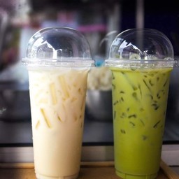 เต้าหู้ชาเขียวเย็น