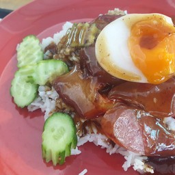 ข้าวหมูแดง / ข้าวหมูกรอบ กร๊อบๆ แกร๊บๆ