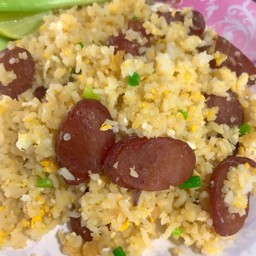 ข้าวผัดกุนเชียง (จานใหญ่)