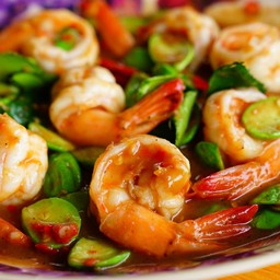 สะตอผัดกุ้ง