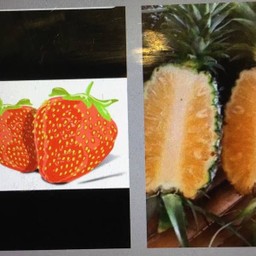สตอเบอรี่ + สับปะรด