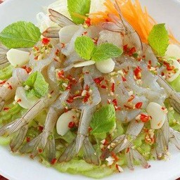 กุ้งแช่น้ำปลา