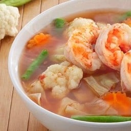 แกงส้มผักรวมกุ้ง