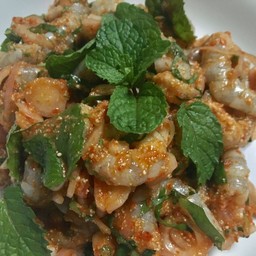 ก้อยกุ้งสด