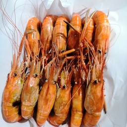 กุ้งเผาเตาถ่านไซค์LL ครึ่งกิโลกรัม (10-13ตัว)