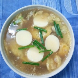 แกงจืดไข่น้ำใส่เต้าหู้