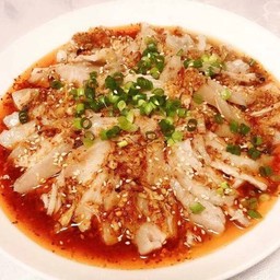 ยำหมูสามชั้น 蒜泥白肉