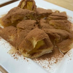 นม+ไมโล (Roti with Milo)