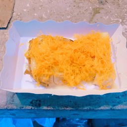 ขนมปังปิ้งฝอยทอง