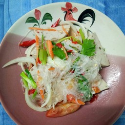 ยำวุ้นเส้นหมูสับ