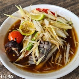 ส้มตำริมนาบางปูน