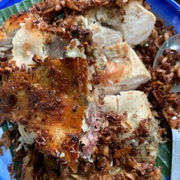 ไก่ย่างครึ่งตัว