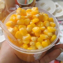 เพราพริกแห้ง & ข้าวโพดอบเนย ปังปิ้ง