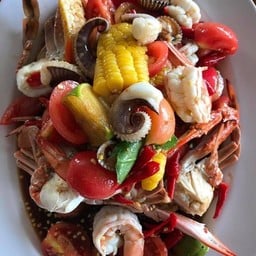 เกาเหลาทะเลสุก กุ้ง หอย หมึก