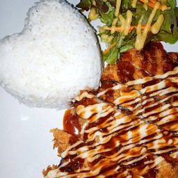 ข้าวหมูทอดทงคัตสึ