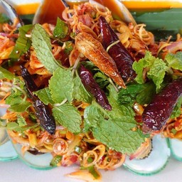 พล่าหอยแมลงภู่นิวซีแลนด์