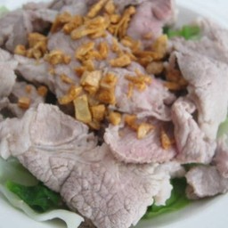 หมูชิ้นลวก