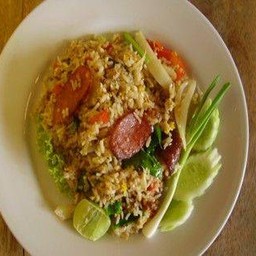 ข้าวผัดกุนเชียง fried rice chinese sausage