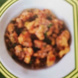 ข้าวหน้าไก่คาราเกะ