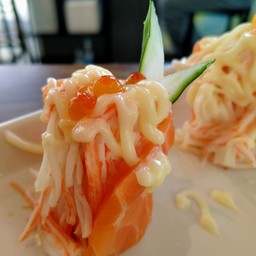 แซลมอนดอกไม้ทะเล