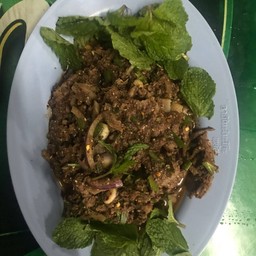 ก้อยสุก ขม (เนื้อชิ้น)