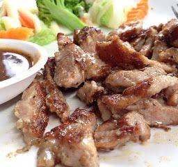 ข้าวหมูย่าง