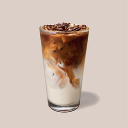 Iced Oatmilk Cocoa Macchiato