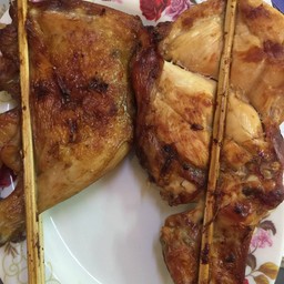 ไก่ย่างไม้