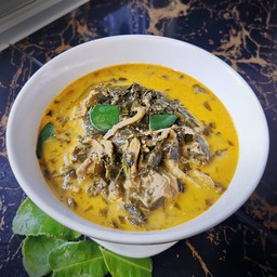 แกงขี้เหล็กโบราณ (เจ)