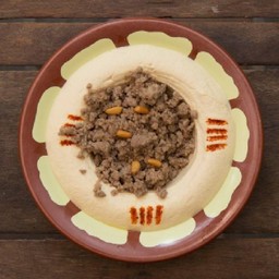 Hummus with Meat