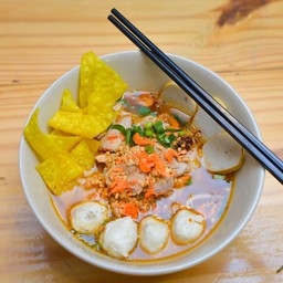 เกาเหลาต้มยำหมูมะนาว