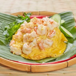 ข้าวไข่ข้นกุ้ง