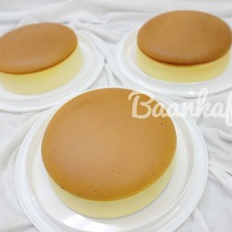 แวะมาทานคะ เจแปนนิสชีสเค้ก นุ่มละมุน ไร้แป้งเค้ก