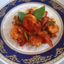 พริกแกงกุ้ง