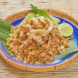 ข้าวผัดกากหมู