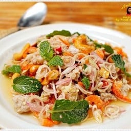 โอ๋ต้นลาบส้มตำจิ้มจุ่มตามสั่ง ยโสน้องวีสาขา2 สาขา2