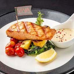 สเต็กปลาแซลมอน