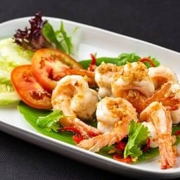 กุ้งทอดกระเทียม