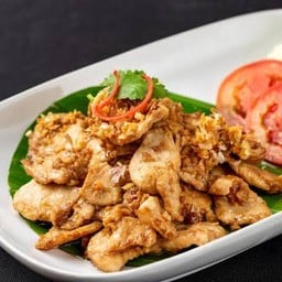 หมูทอดกระเทียม