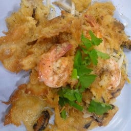 หอยทอดกุ้งสด