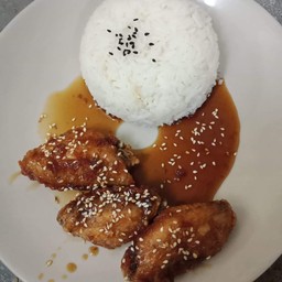 ข้าวไก่กรอบรสดั้งเดิม