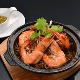 กุ้งอบวุ้นเส้น