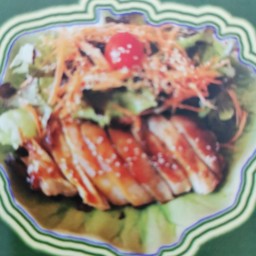 สลัดไก่ย่าง