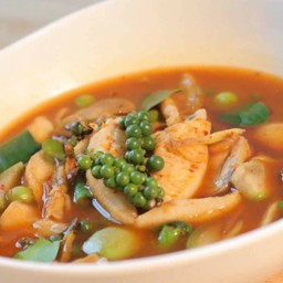 แกงป่าปลาเห็ดโคน