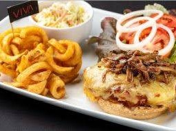 เบอร์เกอร์ไก่บาบีคิว