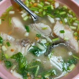 ข้าวต้มเนื้อปลาช่อน