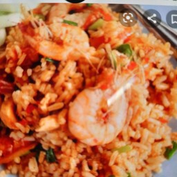 ข้าวผัดต้มยำกุ้ง